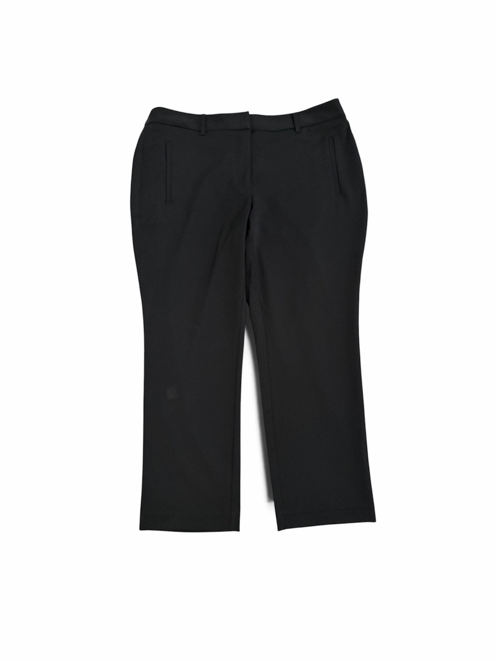 Rachel Zoe Black Straight-Leg Trousers